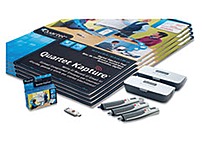 Acco Quartet Kapture 034138237021 Digital Flipchart Premium Kit - 3 Pens - 4 Flipcharts - Bluetooth - Usb Receiver- Wireless