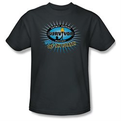 Mens SURVIVOR Short Sleeve OFF MY ISLAND XXXLarge T-Shirt Tee