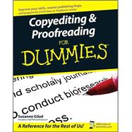Copyediting and Proofreading For Dummies