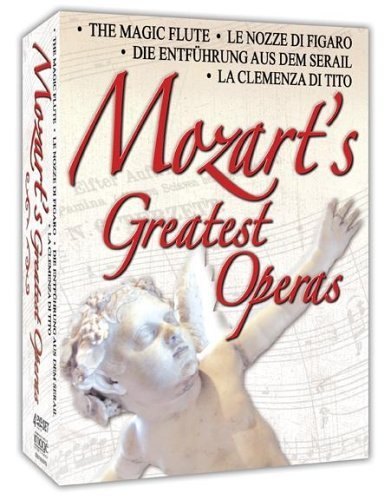 Mozart's Greatest Operas (The Magic Flute / Le Nozze di Figaro / Die Entfuhrung Aus Dem Serail/ La Clemenza di Tito)(4