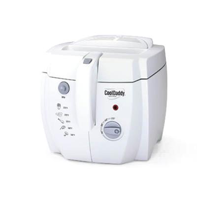 Presto 05443 Cooldaddy 05443 - Deep Fryer - 2 Qt - 1500 W - White