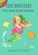 Mermaid Sticker Paper Doll