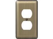 Br Brs Outlet Wall Plate 154d