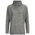 ONLY Women's Pine Loose Pullover Knitted Jumper - Medium Grey Melange