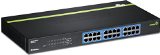 TRENDnet 24-Port Unmanaged Gigabit GREENnet Rack-Mount Metal Housing Switch, TEG-S24G