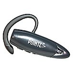 Pointe International 705852823080 Over-the-ear Bluetooth Headset - Rechargable Batteries - Silver