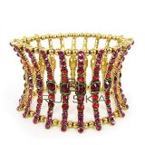 USMONON Fashion Jewelry BA1614 fk style retro multi-cor gravure in Europe the Jewellery Jewellery bracelet