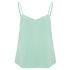 Vero Moda Women's Palm Drop Back Top - Green