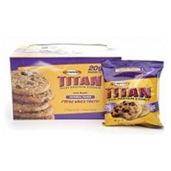 Titan Cookies High Protein Cookie, Oatmeal Raisin 24 ea