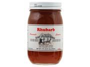 Byler's Relish House Homemade Amish Country Rhubarb Conserve 16 Oz.