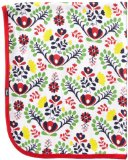 Coccoli Baby-Girls Newborn Folk Flower Blanket, Multi, One Size