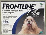 Frontline 89-132-3pk-ps Application Plus For Dogs And Puppies 89-132lb