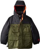 ZeroXposur Big Boys' Double Grind Ii System Jacket, Loden, Small/8