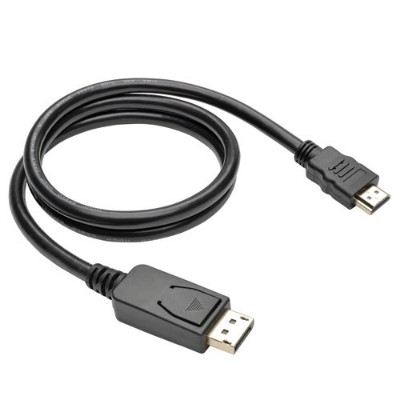Tripplite P582-003-v2 Displayport 1.2 To Hdmi Active Adapter M/m Uhd 4k X 2k 1080p 3'