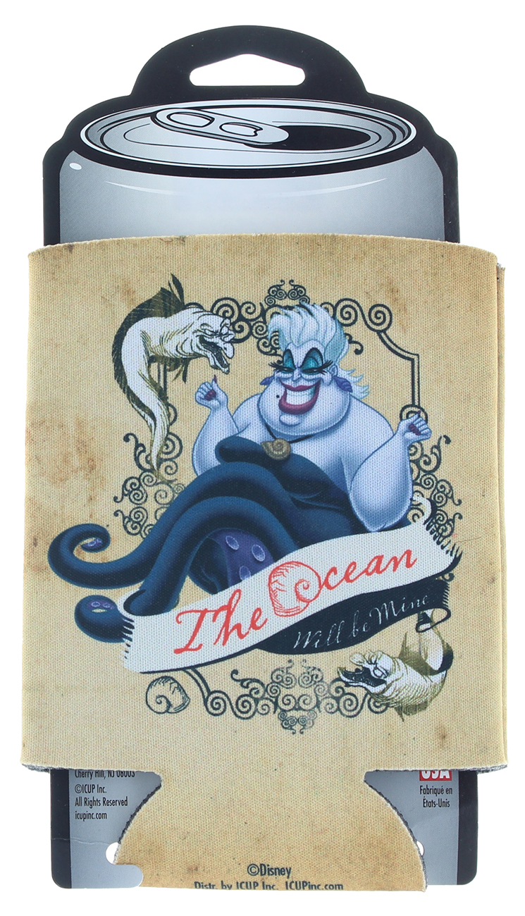 Disney The Little Mermaid Ursula Parchment Can Cooler