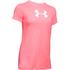 Under Armour Women's Favorite Big Logo Short Sleeve T-Shirt - Brilliance Pink - S