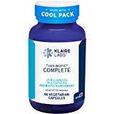 Klaire Labs Ther-Biotic Complete Probiotic - 25 Billion High CFU Blend, The Original Hypoallergenic Probiotic for Men & Women, Dairy-Free (60 Capsules)
