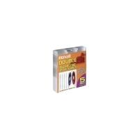 MAXELL 5 Pack Double Slimline Jewel Cases