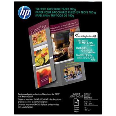 Hp Inc. C7020a Glossy Photo Paper - Letter A Size (8.5 In X 11 In) - 162 G/m2 - 100 Sheet(s) - For Deskjet 3050 J610  3054a J611  Officejet 4630  7500a E910  Of