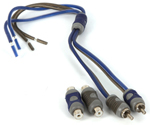 Kicker Kisl 2-channel Speaker Cable To Rca Adapter Cable