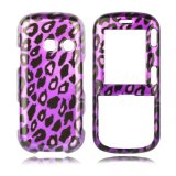 Talon 17166 Phone Case for LG LX265 Rumor2 - 1 Pack - Retail Packaging - Purple/Black