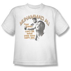 Youth(8-12yrs) ALI Short Sleeve YOUR EYES CAN'T SEE Large T-Shirt Tee