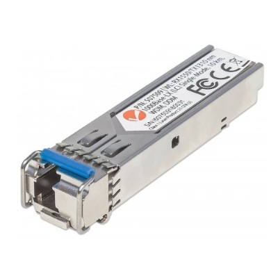 Intellinet Network Solutions 507509 1000base-lx (lc) Single-mode Port Gigabit Fiber Wdm Bi-directional Sfp Optical Transceiver Module