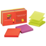 3 x 3 Super Sticky Pop-up Notes, Neon Colors, 90