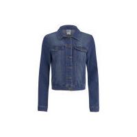 Vero Moda Women's Soya Denim Jacket - Blue Denim