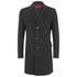 HUGO Men's Migor Cashmere-Mix Overcoat - Black - EU 54/XXL