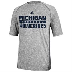 Michigan Wolverines Redzone Climalite SS Shirt by Adidas