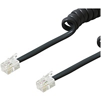 Steren 302-007bk Phone Cable - For Phone - 7 Ft - Black