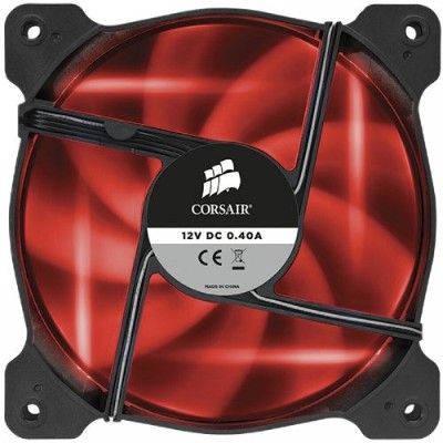 Corsair Memory Co-9050015-rled Air Series Af120 Led Blue Quiet Edition High Airflow 120mm Fan - Red