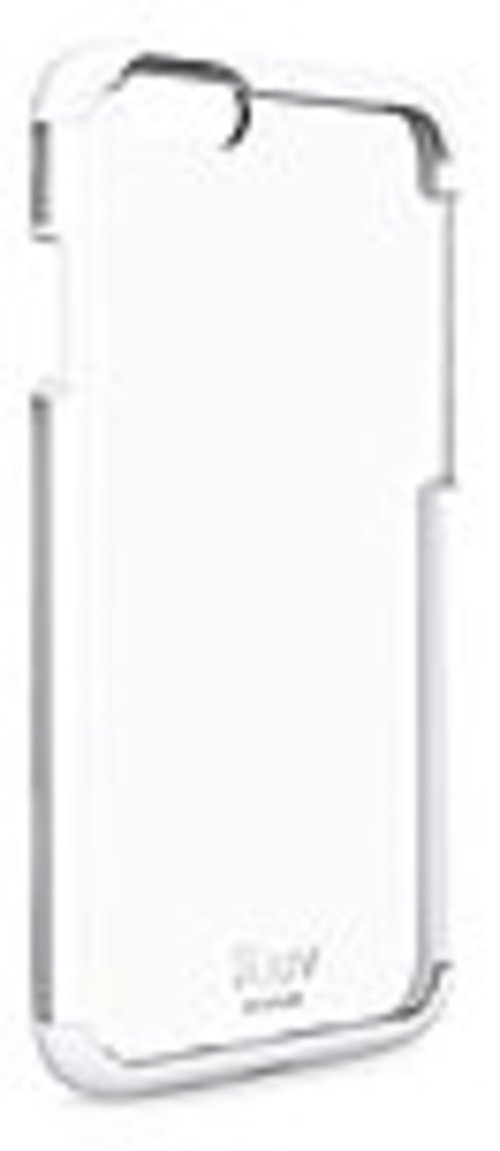 Iluv Vyneer Dual Material Protection Casr For Iphone 6 (4.7") - Iphone - White - Polycarbonate, Thermoplastic Polyurethane (tpu)