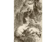 Posterazzi Dpi1872444 Marguerite De Roberval Shoots Two Bears On The Isle Of Demons Off Newfoundland From A 19th Century Illustration Poster Print, 12 X 17