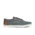 Jack & Jones Men's Vision Mix Canvas Pumps - Pewter - UK 10