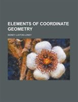 Elements Of Coordinate Geometry