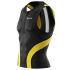 Skins Tri400 Compression Sleeveless Tri Top - Front Zip - Black/Yellow