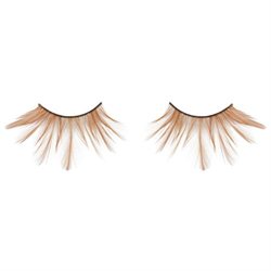 ZinkColor Brown Feather false eyelashes F138 dance halloween costume