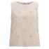 Vero Moda Women's Pleasure Diamond Detail Top - Peach Whip