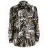 Neon Rose Women's Floral Shirt - Black