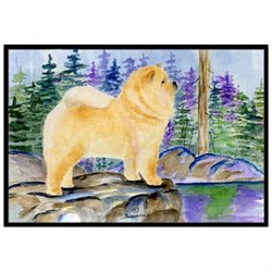 Chow Chow Indoor Outdoor Mat 18x27 Doormat