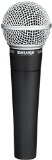 Shure SM58-LC Cardioid Dynamic Vocal Microphone - Black
