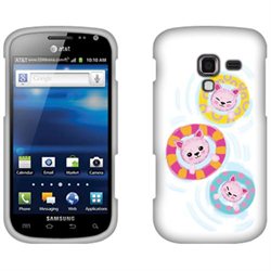 Samsung Exhilarate i577 Hard Case Cover - Summer Day w/ Cats