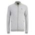 Jack & Jones Men's Originals Lock Baseball Zip Through Sweatshirt - Light Grey Marl - XL