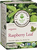 Traditional Medicinals Organic Raspberry Leaf Tea, 16 Tea Bags (Pack of 6)
