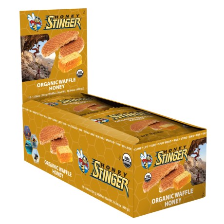 Organic Honey Waffles - Box Of 16