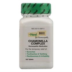 Heel BHI, Chamomilla Complex, 100 Tablets