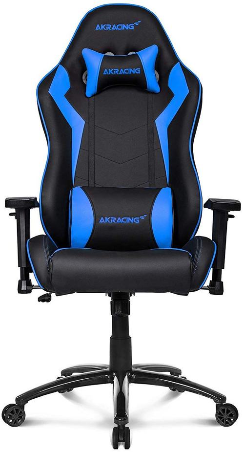 Akracing Ak-octane-bl-na Octane Super-premium Gaming Chair With Swivel And Seat Height Adjustment - Blue
