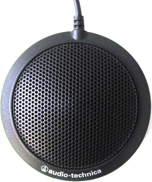 Audio-technica Atr4697 Boundary Microphone - Desktop - 50hz To 15khz - Cable